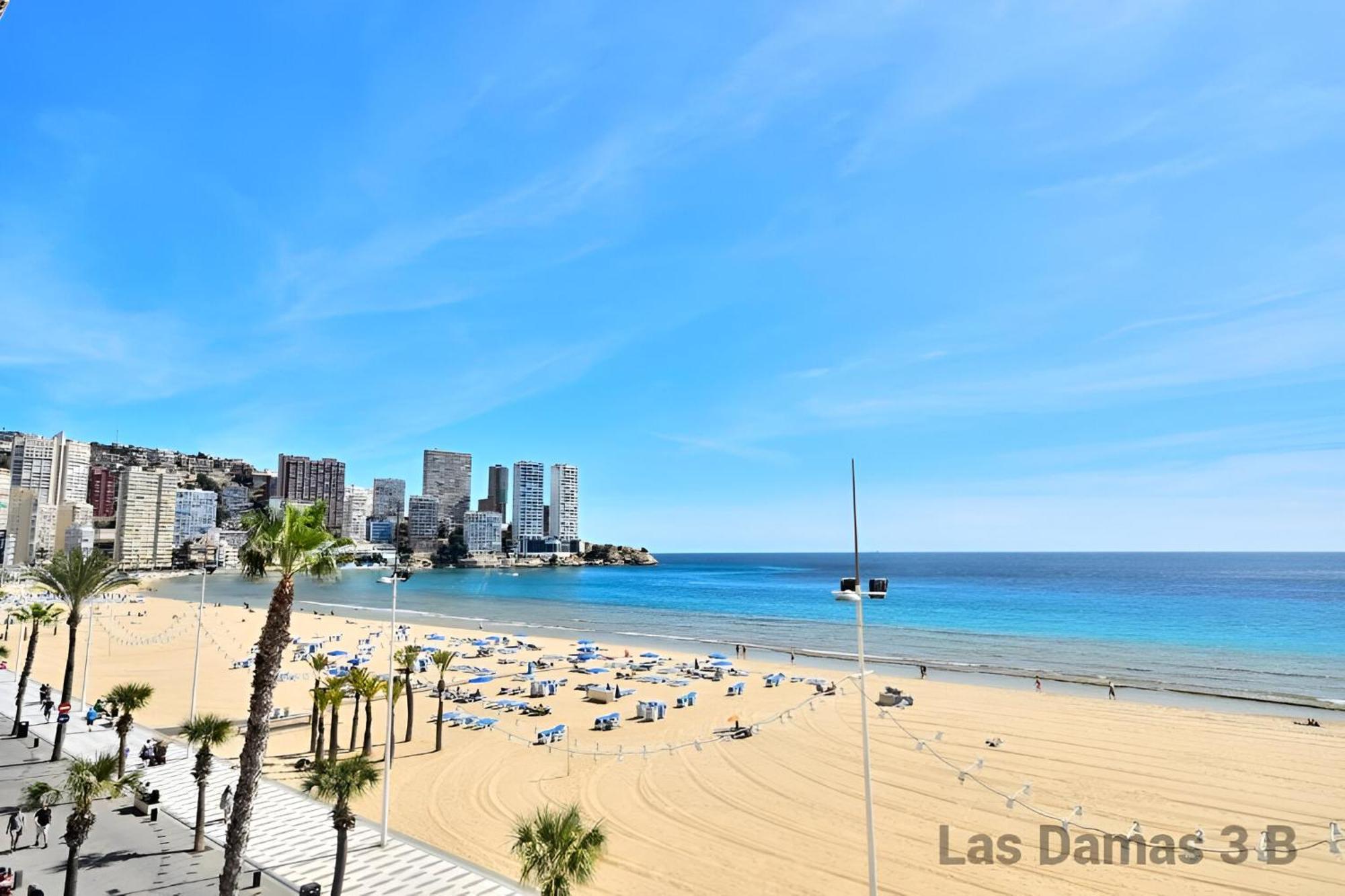 Las Damas 3B Beach Front - Pool & Parking Benidorm Luaran gambar